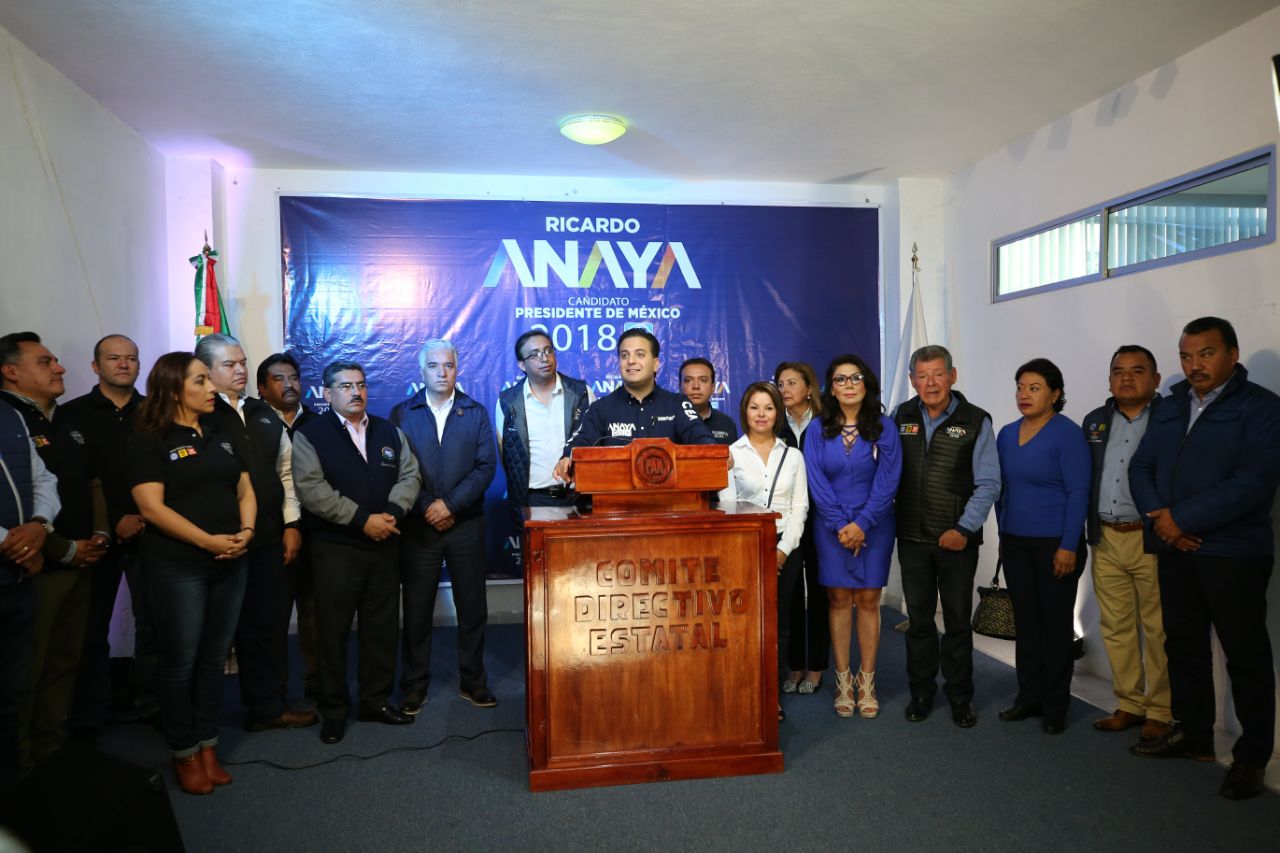 Ricardo Anaya a punto de alcanzar a López Obrador: PAN